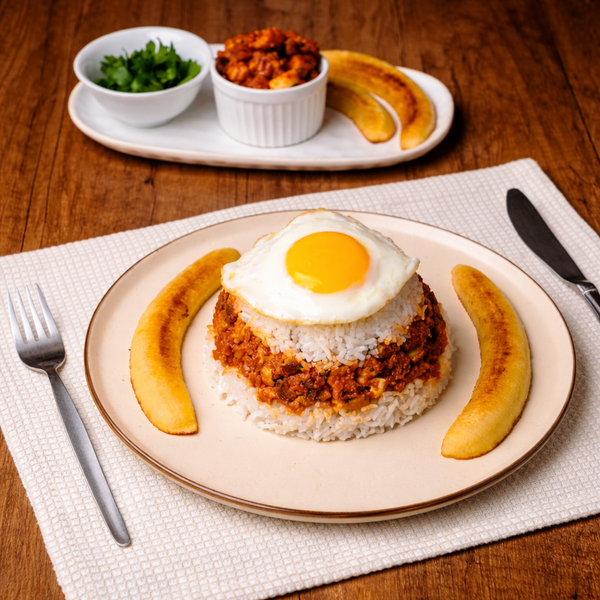 Arroz tapado de bondiola
