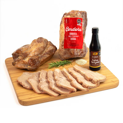 Bondiola Cocida con Salsa Teriyaki