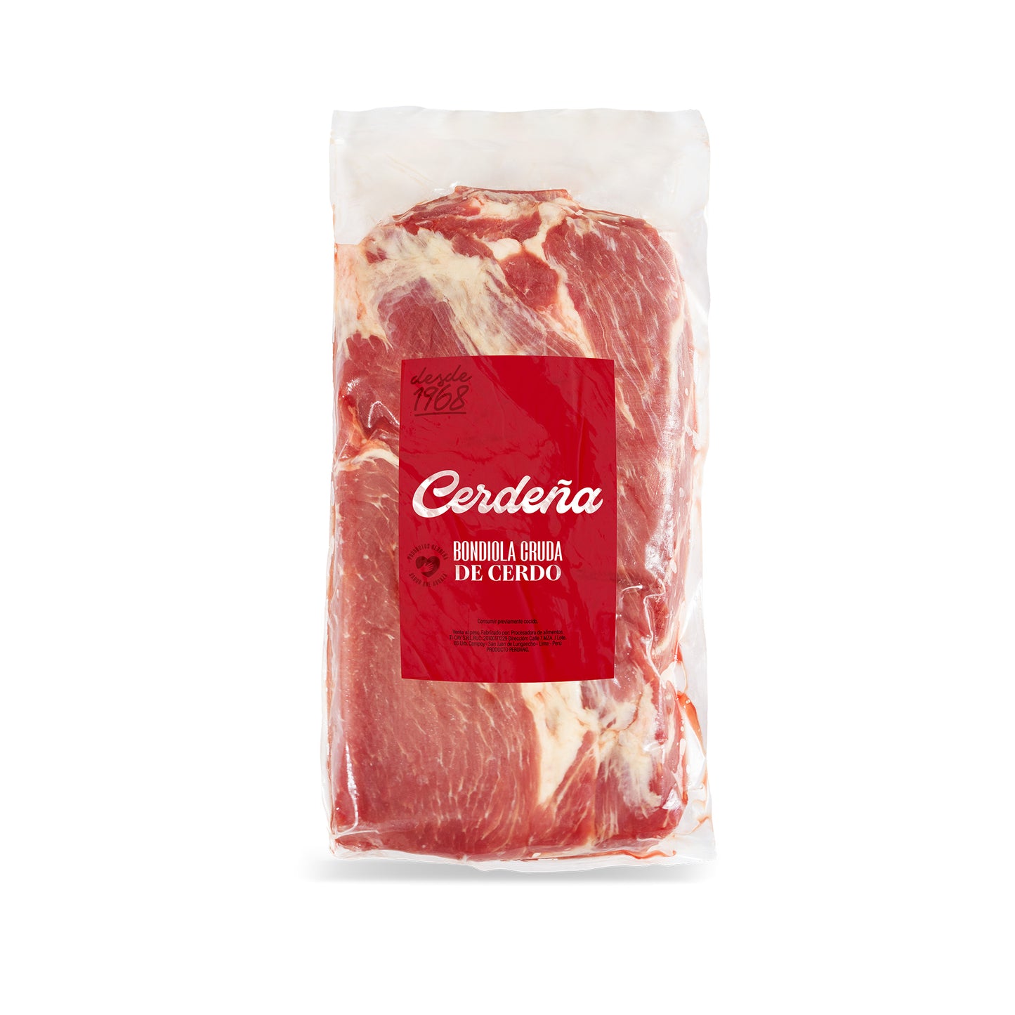 Bondiola de cerdo (pieza grande)
