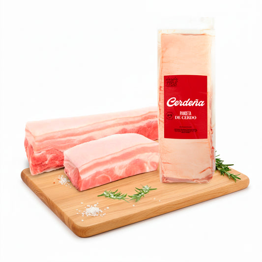 Panceta de cerdo (c/piel y c/costilla)